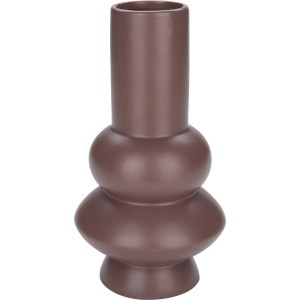 Burgundi Midnight Mystery váza, 25,5 cm magas, virágokhoz és dekorációhoz.