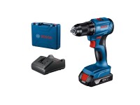 Bosch GSR 185-LI fúrócsavarozó 1x2Ah töltő L-boxx-ban