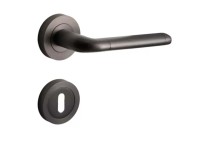 Lindo grafit NZ rozettás ajtókilincs