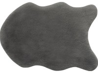 Műszőrme szőnyeg 60 cm x 90 cm antracit