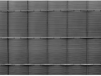 Belátásgátló szalag antracit 24 cm x 201,5 cm 4 darabos csomag