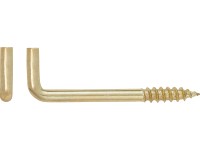 LUX csavaros kampó 3,8 mm x 50 mm horganyzott 4 darab LUX csavaros kampó 3,8 mm x 50 mm horganyzott 4 darab