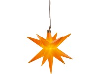 HGD LED-es csillag 12 cm átmérő sárga beltérre