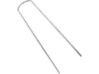 Fólia- és talajtakaró rögzítő U-alakú 14 cm 12 darab Fólia- és talajtakaró rögzítő U-alakú 14 cm 12 darab