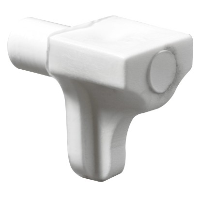 Hettich polctartó 5 mm műanyag fehér 20 db