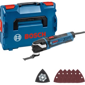 Bosch Professional GOP 40-30 multicutter készlet tartozékokkal és L-Boxx tárolóval.