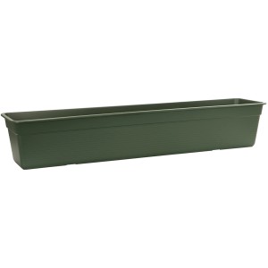 Sötétzöld Florus Original Super erkélyláda, 40 cm, erkélyre és teraszra.