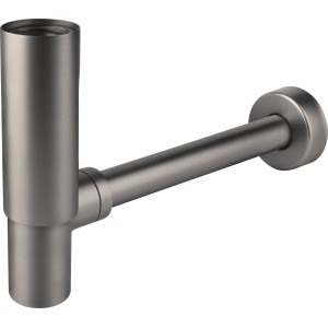 baliv Palackszifon DS-3470 Gun Metal mosdókagylókhoz, Gun Metal színben.
