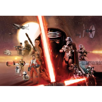 Komar fotótapéta STAR WARS EP7 Collage 368 cm x 254 cm