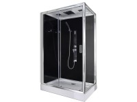 Sanotechnik Trend 3 komplett zuhanykabin króm hatású 210 cm x 120 cm Sanotechnik Trend 3 komplett zuhanykabin króm hatású 210 cm x 120 cm