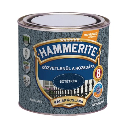 Hammerite fémfesték kalapácslakk sötétkék 0,25 l