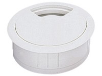 Hettich kábelátvezető 80 mm fehér műanyag