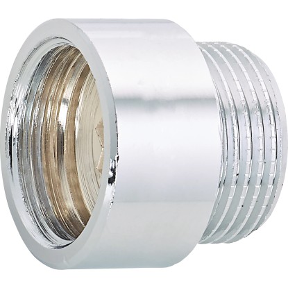 OBI csaphosszabbító 24,1 mm (Rp 3/4) x 26,4 mm (R 3/4) krómozott sárgaréz 10 mm