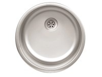 Evido Rondo rozsdamentes mosogató,kerek csaplyuk nélkül Evido Rondo rozsdamentes mosogató,kerek csaplyuk nélkül