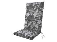 Doppler magas háttámlájú párna szürke mintával 118 cm x 48 cm x 5 cm
