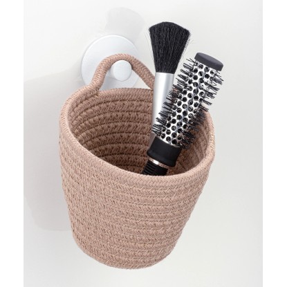 Wenko Soria tárolókosár homokszín 12,5 cm x 12 cm x 14,5 cm