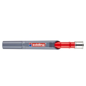 edding 8890 ácsceruza piros betéttel és szürke testtel.