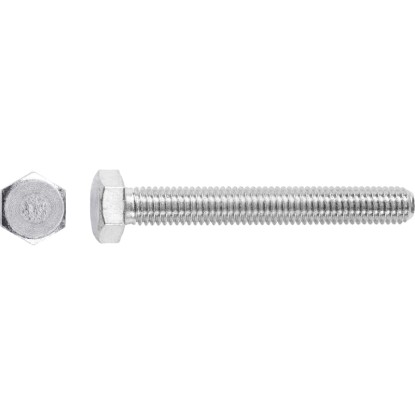 SW13 hatlapfejű csavar részleges menettel horganyzott M8 x 120 mm-súlyra