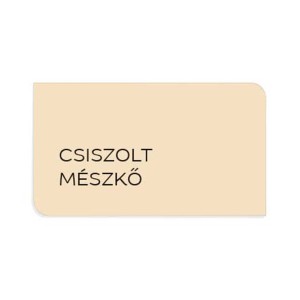 Színminta a t.b.t. falfestékhez, világos bézs színben.