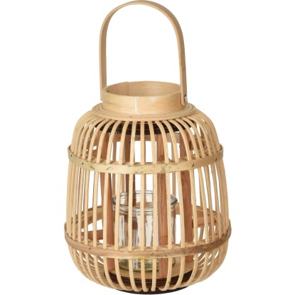 Lámpás bambusz 20 cm x 23 cm natúr