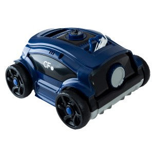 CF Pool Robot CF100CL, kék-fekete, lítium-ion akkumulátorral az automatikus medencetisztításhoz.