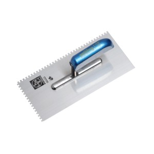 LUX Classic fogazott simító, 4x4 mm, csempe- és padlóragasztóhoz.