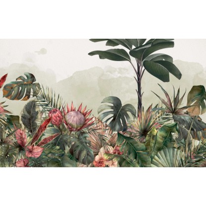 Komar Jungle Spot fátyoltapéta 400 cm x 250 cm