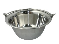 Gulyásbogrács rozsdamentes 6 l