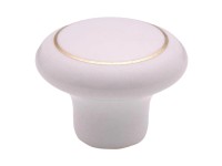 Bútorfogantyú SP 1-33 pd1 gomb fehér-arany