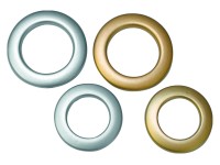 Gardinia függönykarika matt sárgaréz 4,6 cm x 2,8 cm 10 darabos csomag Gardinia függönykarika matt sárgaréz 4,6 cm x 2,8 cm 10 darabos csomag