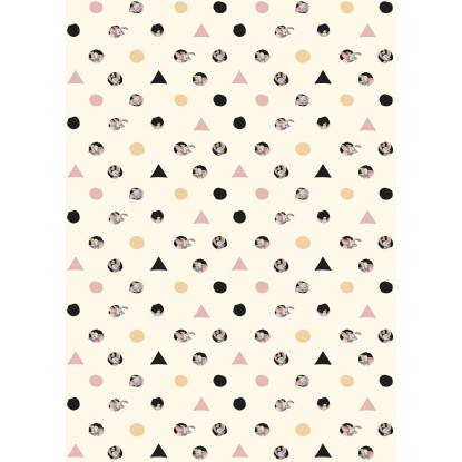 Komar vlies fotótapéta Dumbo - Angles & Dots 200 cm x 280 cm