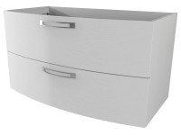 Mosdóalsószekrény 100 cm fehér kőris