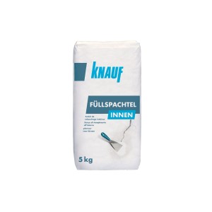Knauf beltéri glett 5 kg-os zsák, falak és mennyezetek javításához.