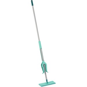 Leifheit Piccolo micro duo padlótörlő, türkiz, csavaró mechanizmussal és mikroszálas felmosóval.