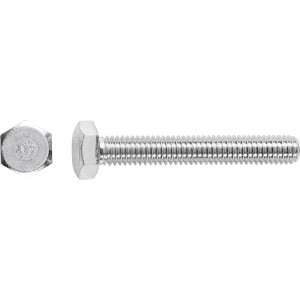Horganyzott LUX gépi csavar M8 x 30 mm teljes menettel, 50 darab.