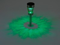 OBI Riola LED-es földbe szúrható napelemes lámpa 46,8 cm x 8,7 cm zöld OBI Riola LED-es földbe szúrható napelemes lámpa 46,8 cm x 8,7 cm zöld