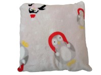 Plüss díszpárna állatos mintával 40 cm x 40 cm Plüss díszpárna állatos mintával 40 cm x 40 cm