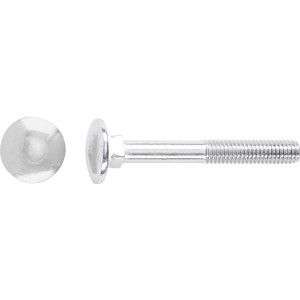 Horganyzott LUX favázcsavar M5 x 30 mm részleges menettel, 100 darabos csomag.
