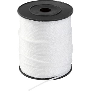 Fehér LUX Comfort zsinór, 100m-es tekercs kőműves és burkoló munkákhoz.