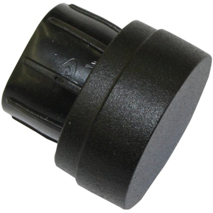 Gardinia Industrial Home zárósapka 25 mm átmérő fekete 2 db