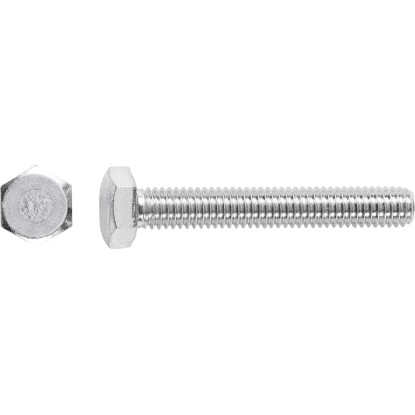 LUX-TOOLS gépcsavar M6 x 50 mm horganyzott acél teljes menettel 100 darab