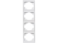 OBI fedőkeret Rea négyszeres polárfehér függőleges