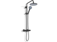 Baliv KBS-8170 fej feletti zuhanykészlet matt fekete