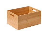 Kesper tárolódoboz bambusz nagy 38,5 cm x 28,5 cm x 20 cm