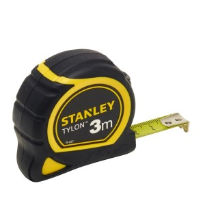 Fekete Stanley Tylon 3m mérőszalag a pontos mérésekhez.