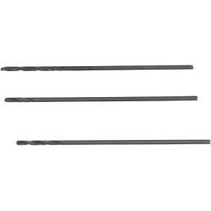 3 darabos LUX HSS-G fémfúró készlet, 0,5 mm, precíz fémhez és műanyaghoz.