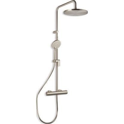 baliv KBS-22.21 falra szerelhető zuhanykészlet esőztetővel 1,5 m inox