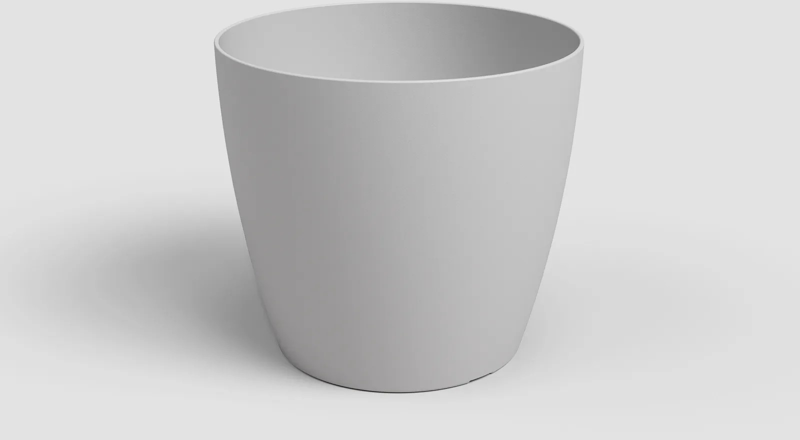 Vaso Rotondo ARTEVASI San Remo 30 Cm Colore Rosso Scuro, Design Moderno Per Interni
