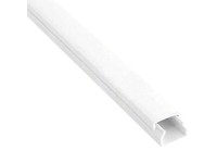 Kábelcsatorna Fehér öntapadós 15 mm x 10 mm x 2000 mm Kábelcsatorna Fehér öntapadós 15 mm x 10 mm x 2000 mm