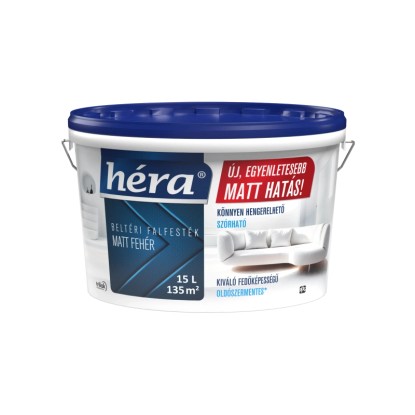 Héra falfesték belső fehér 15 l
